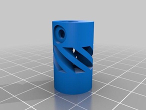 4 mm de acoplamento 3d impressão personalizado 3d print model - Mito3D