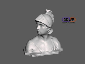 Antike Büste 3d-scan durchsucht Replikate 123d 123dcatch catch meshmixer alt Skulptur statue vintage 3d print model - Mito3D