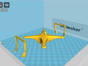 dji phantom ornement de noël décor 2 drone 3d print model - Mito3D