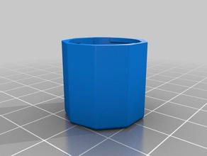 cubilete tapa les conteneurs personnalisé 3d print model - Mito3D