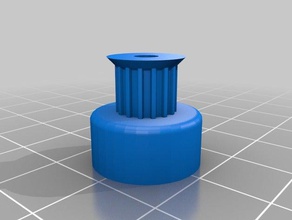 polia de motor v4 3d a impressora partes personalizado 3d print model - Mito3D