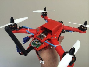 a la izquierda de costa miniquad rc vehículos drone mini quadcopter marco quadrocopter quadrotor 3d print model - Mito3D