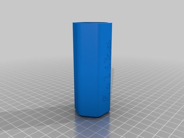 zolikabox lid text puzzles customized 3D print model - Mito3D