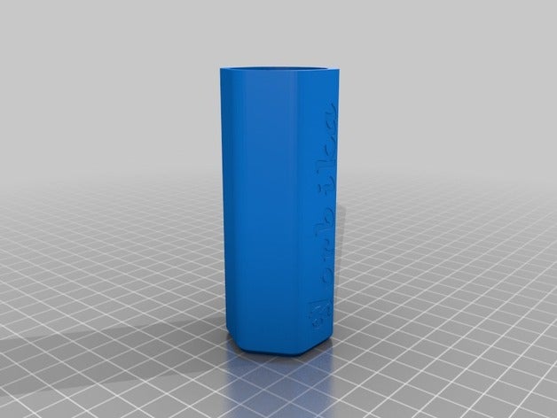 norbikabox lid text puzzles customized 3D print model - Mito3D