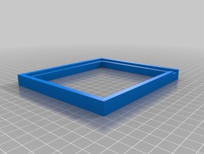 8x8x8 cube en led de la base 3d l'impression 3d print model - Mito3D