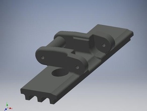 printable track mechanisch ist - Spielzeug lego kompatibel 3d print model - Mito3D