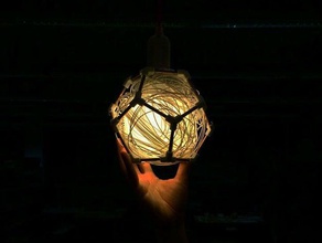 dodecahedron lamp diy homemade household 3d print model - Mito3D
