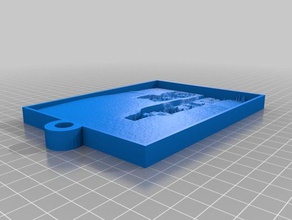 wiski 2d art personalizado 3d print model - Mito3D