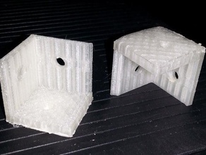 squadretta angolare angle corner support tool holders boxes 3d print model - Mito3D
