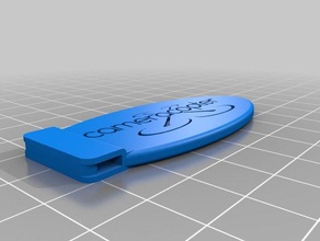 cameracopter keychain keychains 3d print model - Mito3D