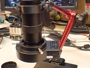 microscope holder parts oitez 3d print model - Mito3D