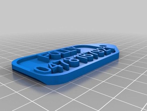 meu personalizados chave personalizada marca mais fácil de remover outros 3d print model - Mito3D