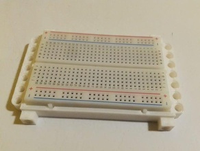breadboard plate lego&reg pin connectors 3d printing lego technic support 3d print model - Mito3D