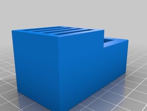 tv stand 1 24 model furniture customized 3d print model - Mito3D