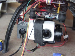 fpv camera holder rc vehicles 3d print model - Mito3D