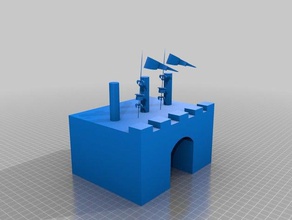 test buildings structures 3d print model - Mito3D