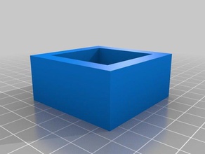 paramétrico de muebles la almohadilla para los pies suelos irregulares hogares personalizador 3d print model - Mito3D