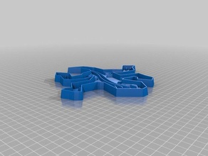 özelleştirilmiş escher kum kertenkele benim 3d baskı 3d print model - Mito3D