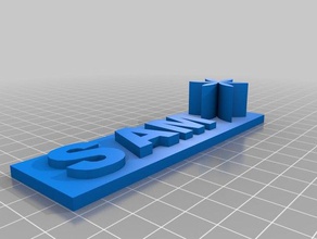 sam 3d stampa 3d print model - Mito3D