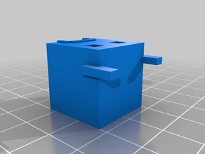 vaca headface corpo 3d impressão minecraft animais 3d print model - Mito3D