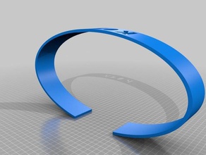 korn kuff bracciali 3d print model - Mito3D