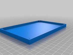 mi personalizar cuadro de tablas para el pan electrónica 3d print model - Mito3D