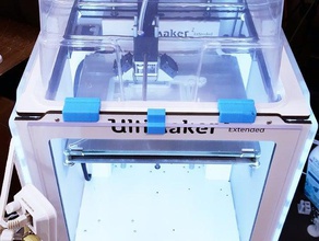 ultimaker 2 cover 3d printer accessories dust ultimaker2 3d print model - Mito3D