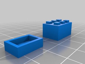 lego box ia 9 fowler containers 3d print model - Mito3D
