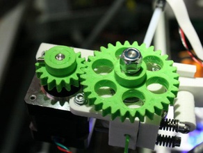 21-extruder Getriebe mendel 3d Drucker Teile mendel-extruder 3d print model - Mito3D