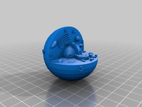 cellule animale 3d l'impression 3d print model - Mito3D