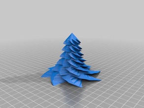 il mio personalizzato albero di natale 4 arredamento 3d print model - Mito3D