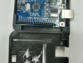 arduino nell'apposito box elettronica 3d print model - Mito3D
