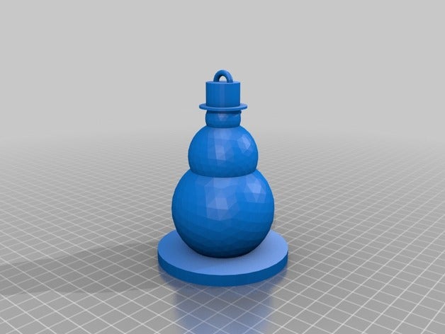 bambola di natale arte 3D print model - Mito3D