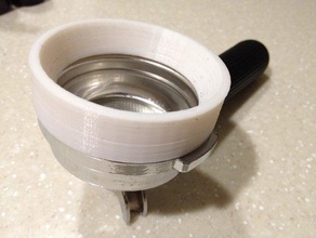 espresso mahlwerk Trichter 58mm diy ring 3d print model - Mito3D