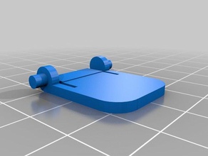 Tastatur Fuß bmove gaming platzen - Ersatz Teile angepasst 3d print model - Mito3D