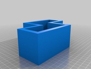 mi personalizados de tetris la estantería organización 3d print model - Mito3D