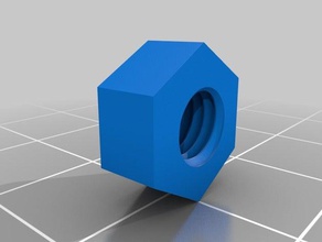 m6 screw nut parts 3d print model - Mito3D