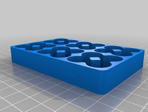 meine benutzerdefinierte Akku-Fach pokus 2 Organisation 3d print model - Mito3D