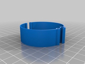 meine angepasste einfacher Verschluss Armband Armbänder 3d print model - Mito3D