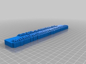 kritzer Schlüsselbund Schlüsselanhänger angepasst 3d print model - Mito3D
