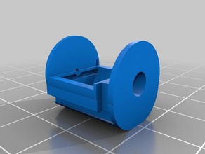 button battery holder led diy 3d print model - Mito3D