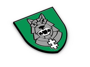 iron wolf insignia signs logos 3d logo 3d print model - Mito3D
