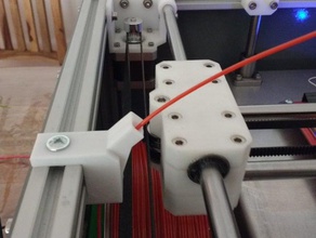 filament guide sparkcube 3d printer accessories 3d print model - Mito3D