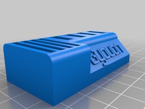 onshi computer personalizzato 3d print model - Mito3D