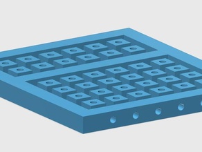 square perle de l'abaque les mathématiques makeredchallenge mathproject 3d print model - Mito3D