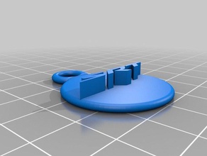 srt Anahtarlık 3d print model - Mito3D