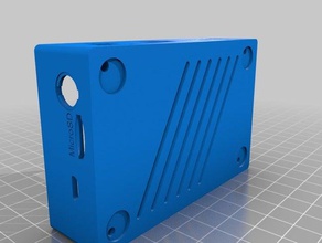 orangepi pc boxcase gadgets computer case orange pi 3d print model - Mito3D