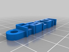 aaron - Organisation angepasst 3d print model - Mito3D
