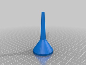 long spout funnel tools 3d print model - Mito3D