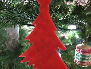 christmas tree ornament decor holiday 3d print model - Mito3D